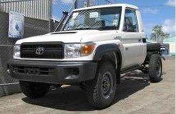 Picture of Front Factory Style Flares - Suits 70 Series Landcruiser