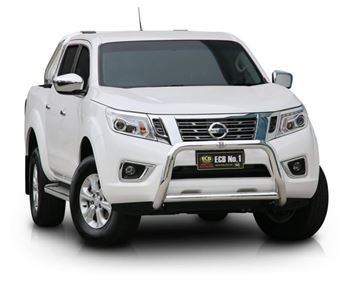 Picture of 2015 D23 Navara 76 mm Polished alloy low nudge bar